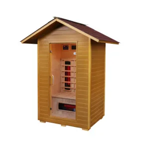Sunray Burlington 2-Person Outdoor Sauna with Ceramic Heaters