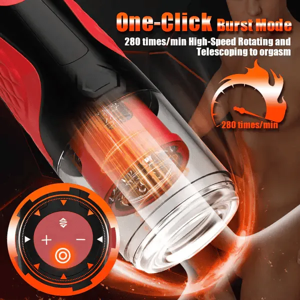 TempestSurge - Advanced Hands-Free Automatic Male Masturbator