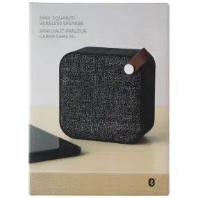 The Source - Mini Squared Wireless Bluetooth Speaker - Black/Gray