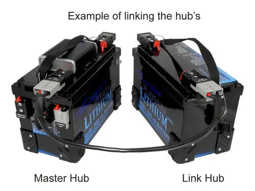 THUMPER LITHIUM BATTERY LINK HUB 100AH   BLUETOOTH