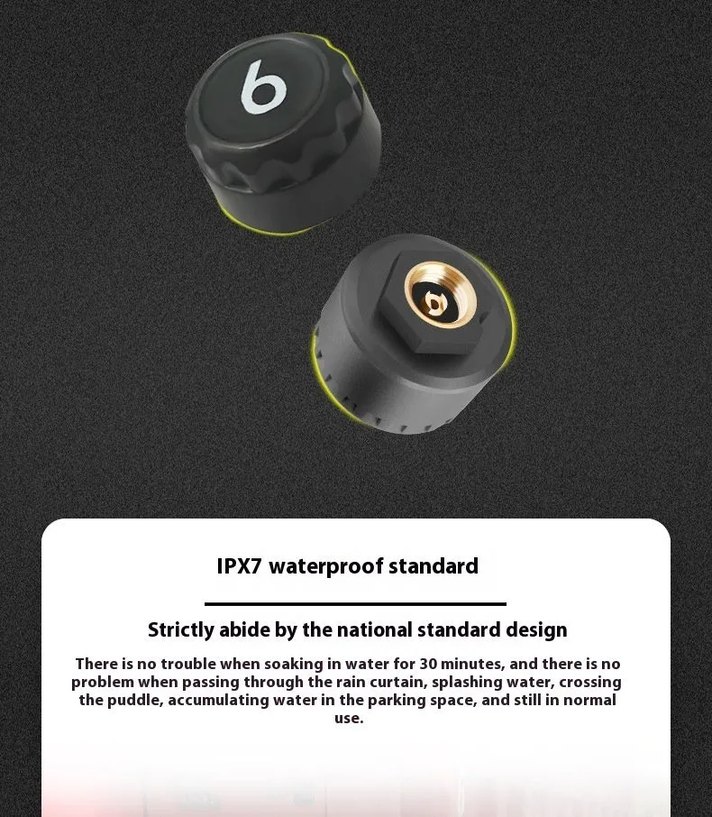 Tire Pressure Monitor Car Tire Pressure Monitoring System