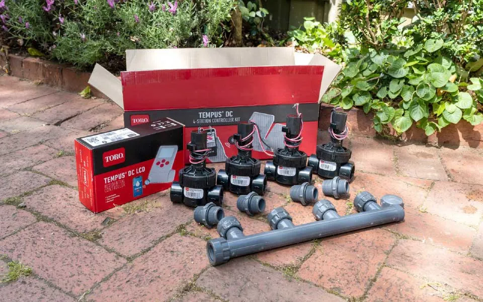 Toro Tempus DC Battery Operated Bluetooth Controller Kit with Valves