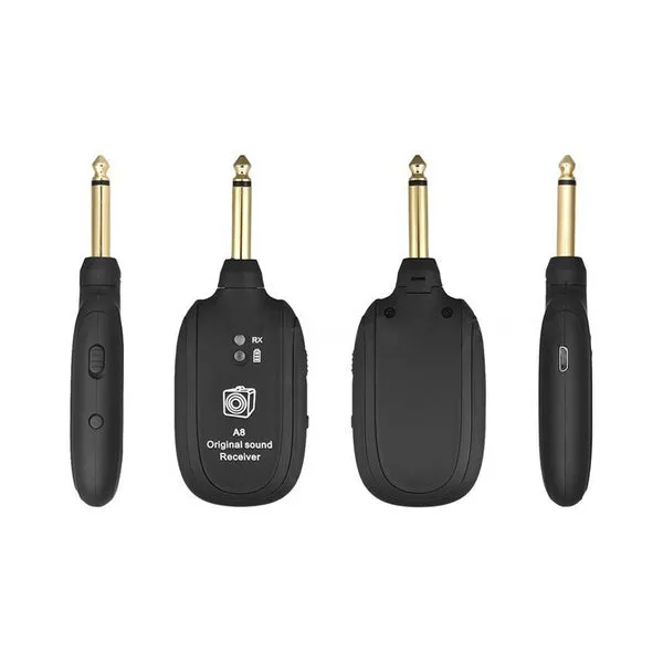 UHF Guitar Wireless System Transmitter Receiver