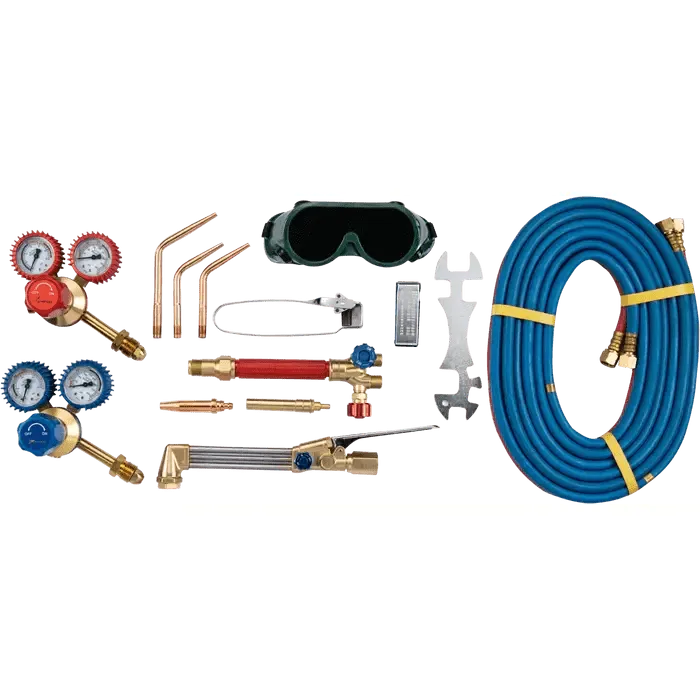 Universal brazing   cutting kit complete