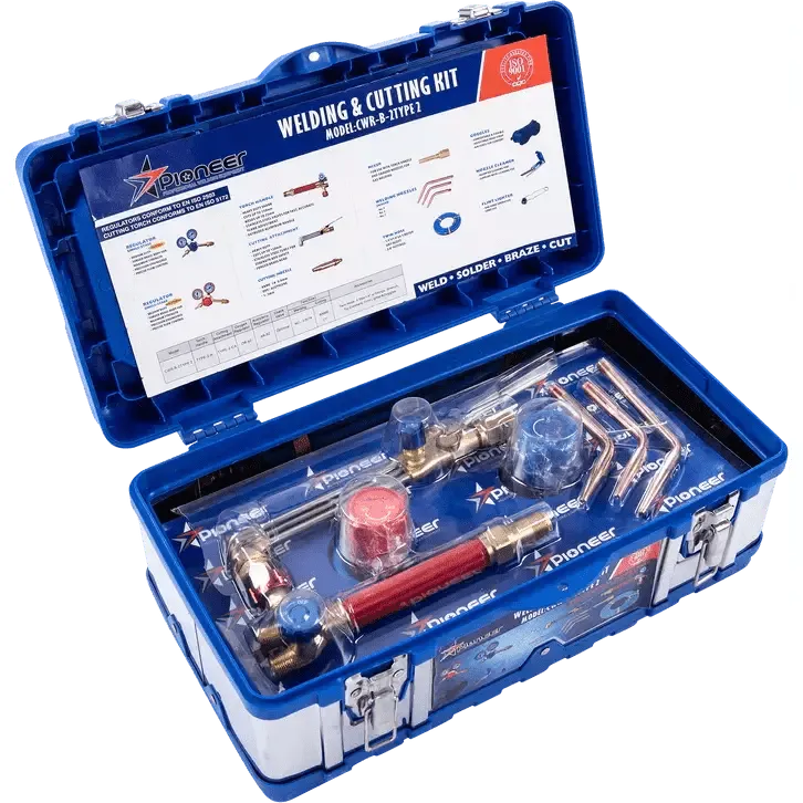 Universal brazing   cutting kit complete