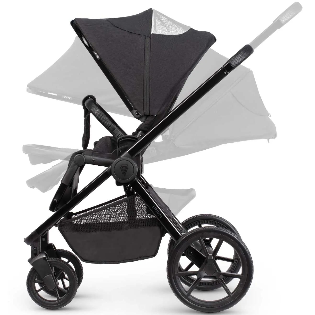 Venicci Tinum Edge Special Edition 2 in 1 Pram in Raven