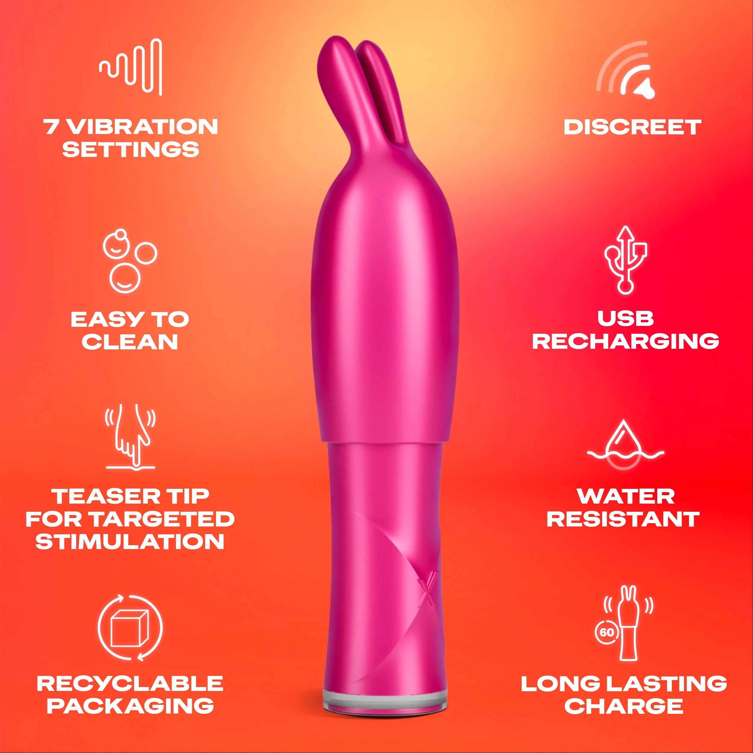 Vibe & Tease lube combo