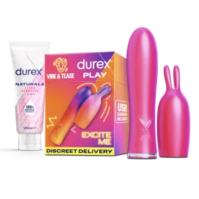 Vibe & Tease lube combo