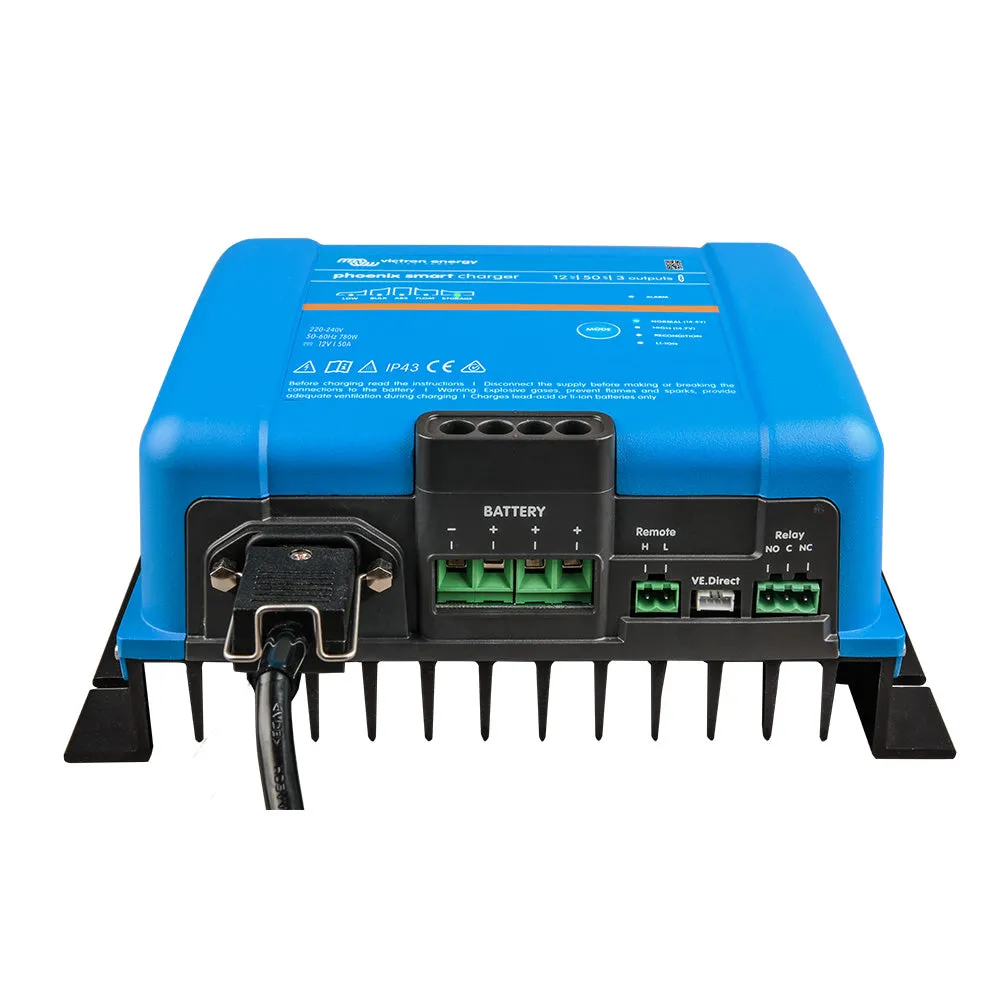 Victron Energy Phoenix Smart IP43 Charger 12/50 3 - 120-240V AC