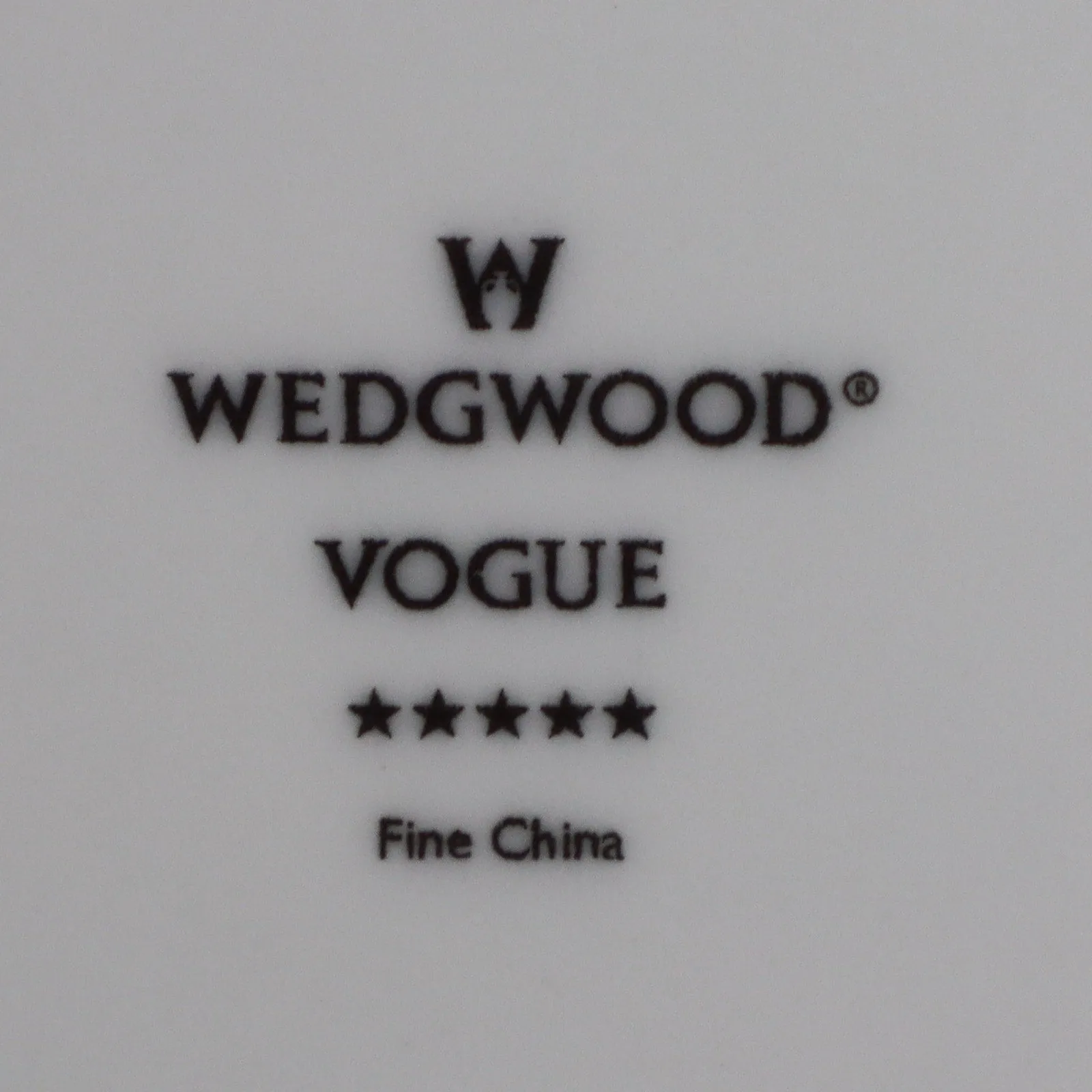 Wedgwood Vogue White 11 1/2" Service Plate Charger New