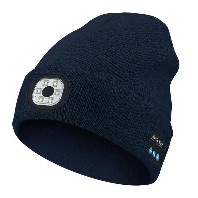 Wireless Bluetooth LED Hat