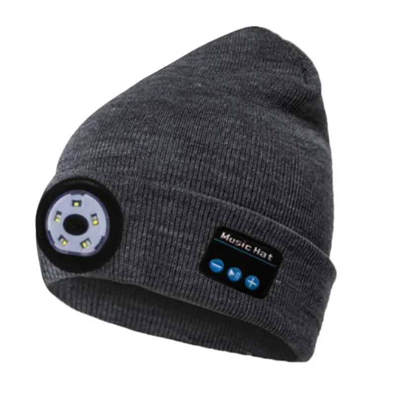 Wireless Bluetooth LED Hat