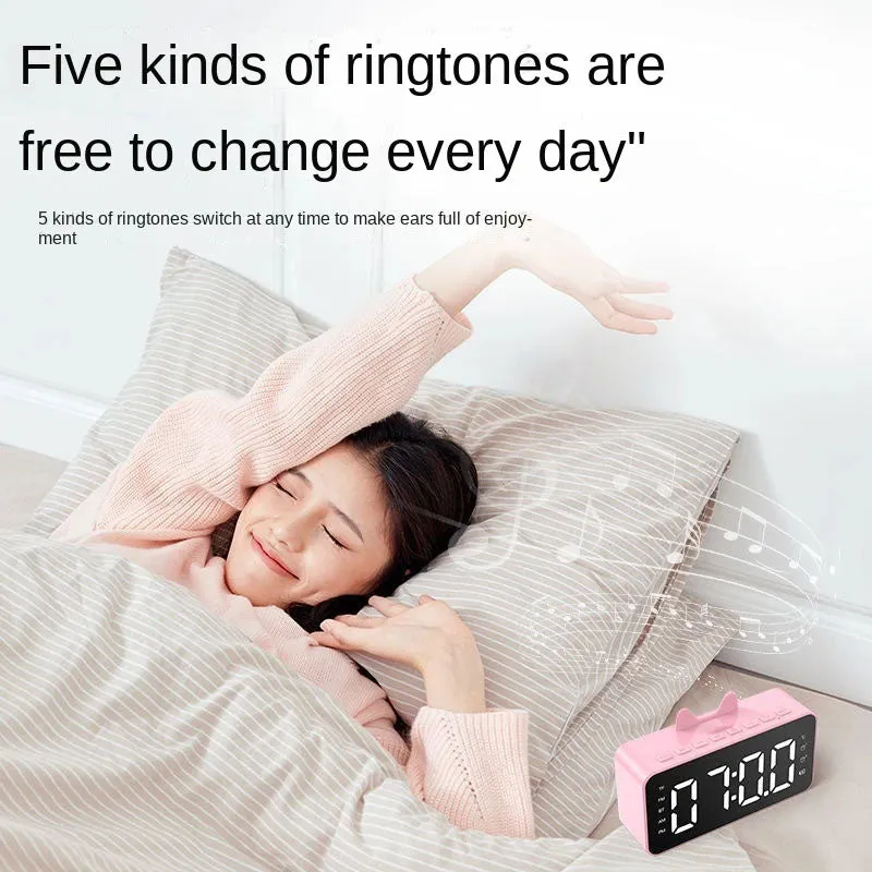 Wireless Bluetooth Speaker Alarm Clock