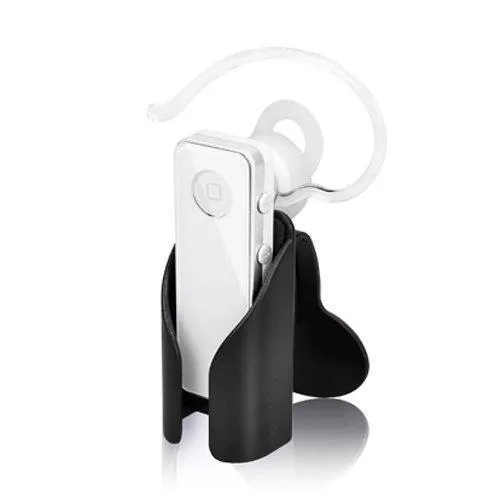 Wireless Handsfree Bluetooth Mono A2DP Headset (White) w/ Audio Streaming for