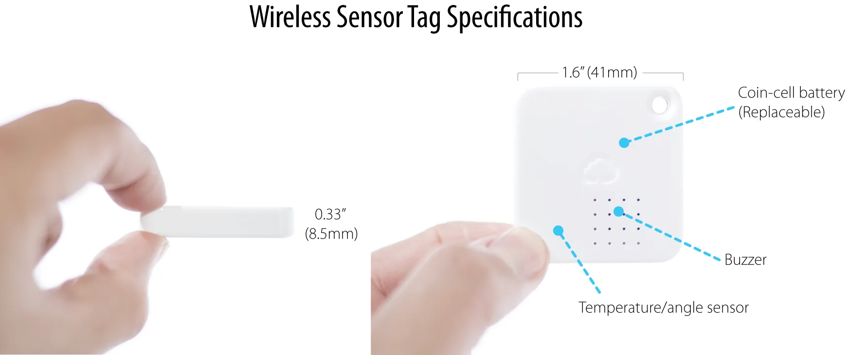 Wireless Sensor Tag (with Temperature)