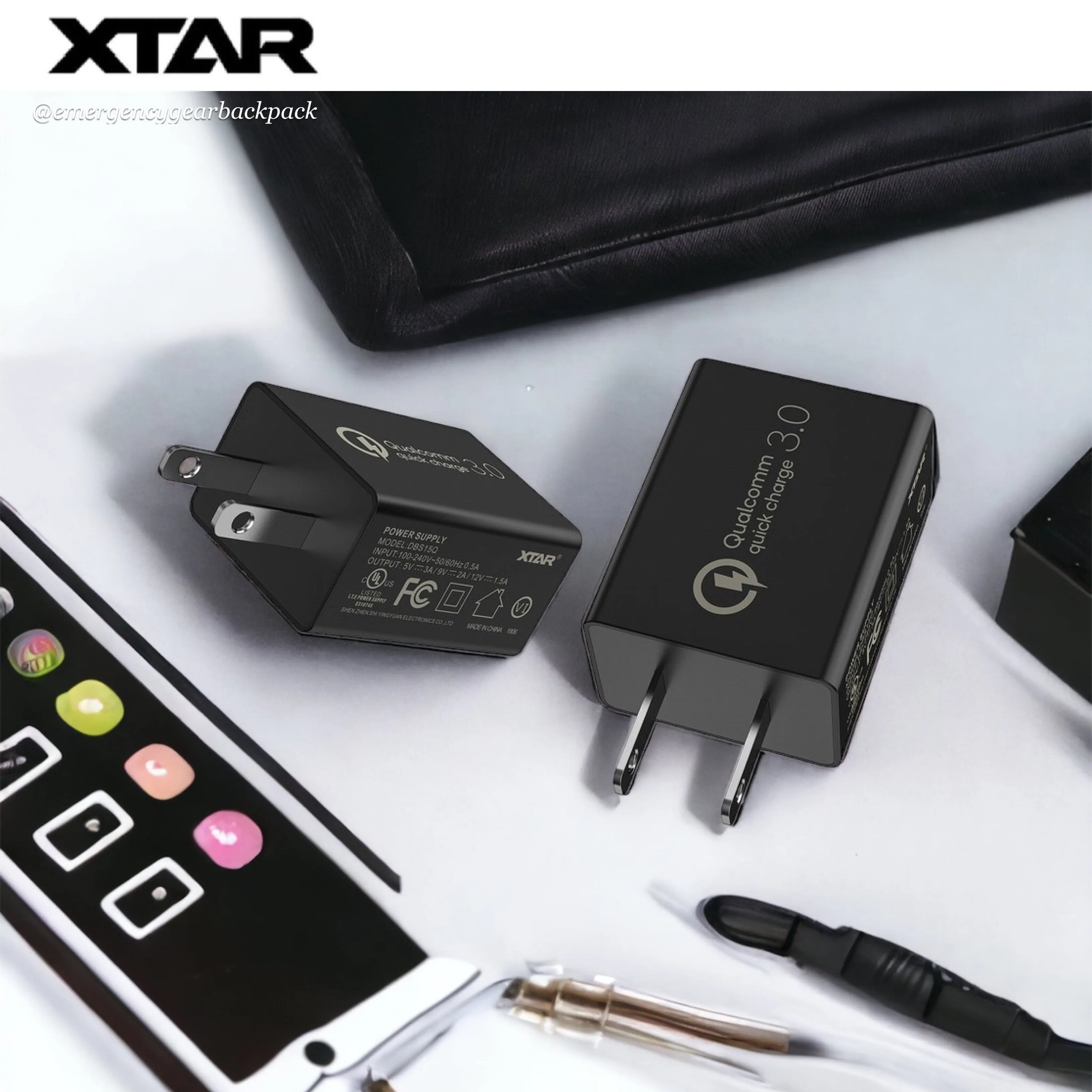 XTAR 18W QC 3.0 USB Wall Adapter