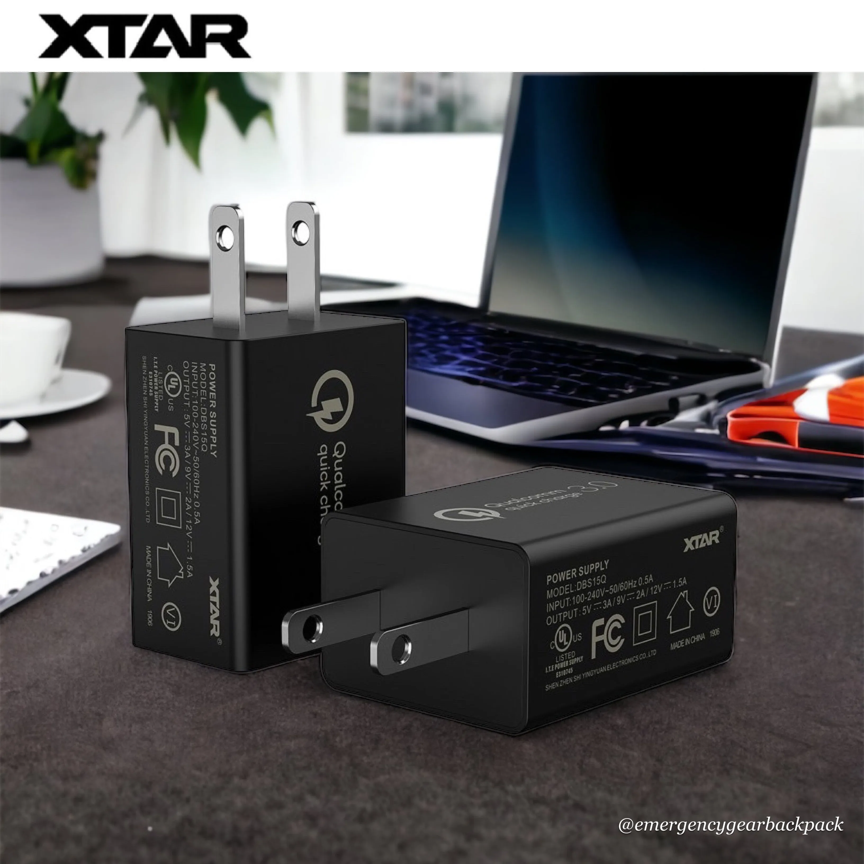 XTAR 18W QC 3.0 USB Wall Adapter