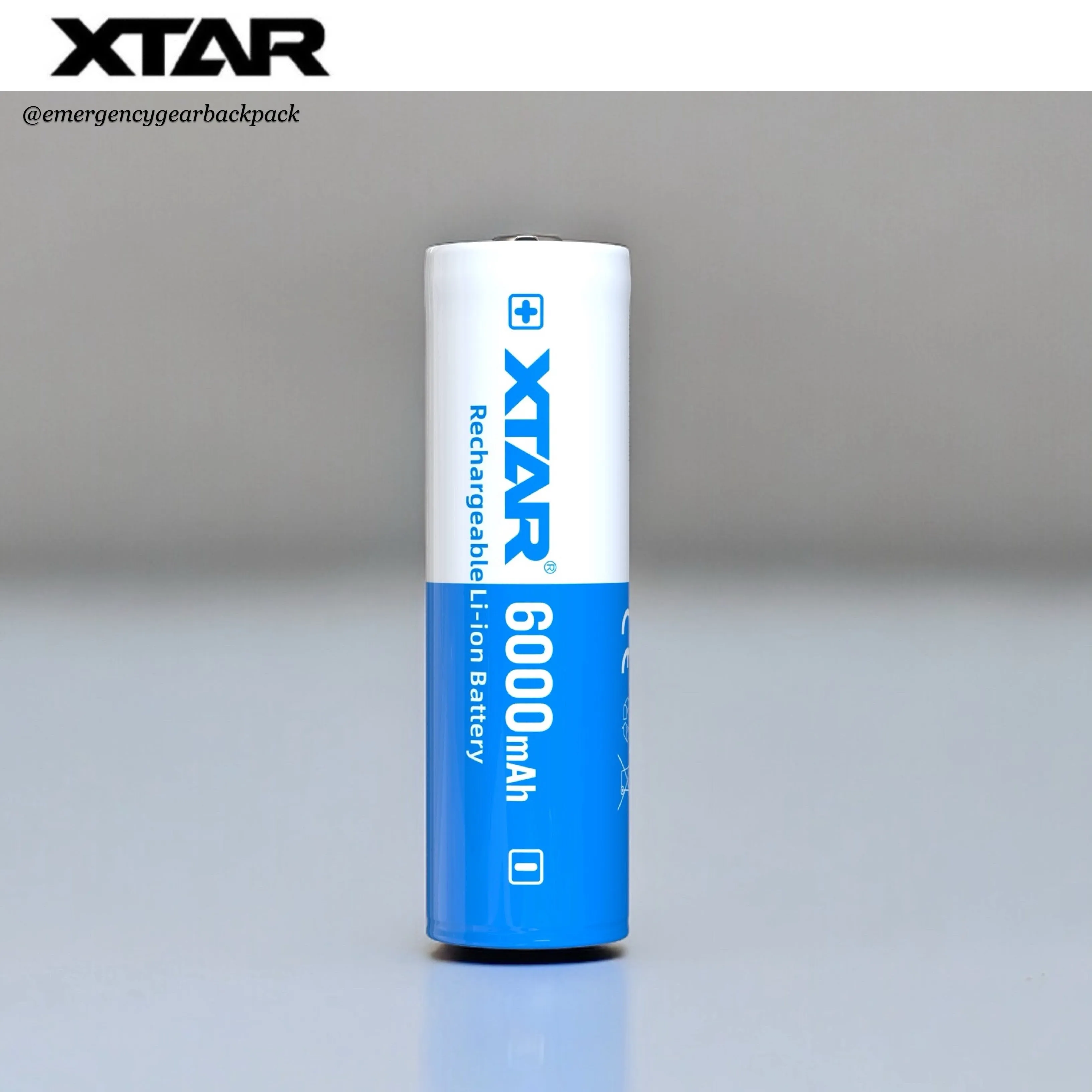 XTAR 21700 6000mAh 3.6V 10A Li-ion Rechargeable Battery