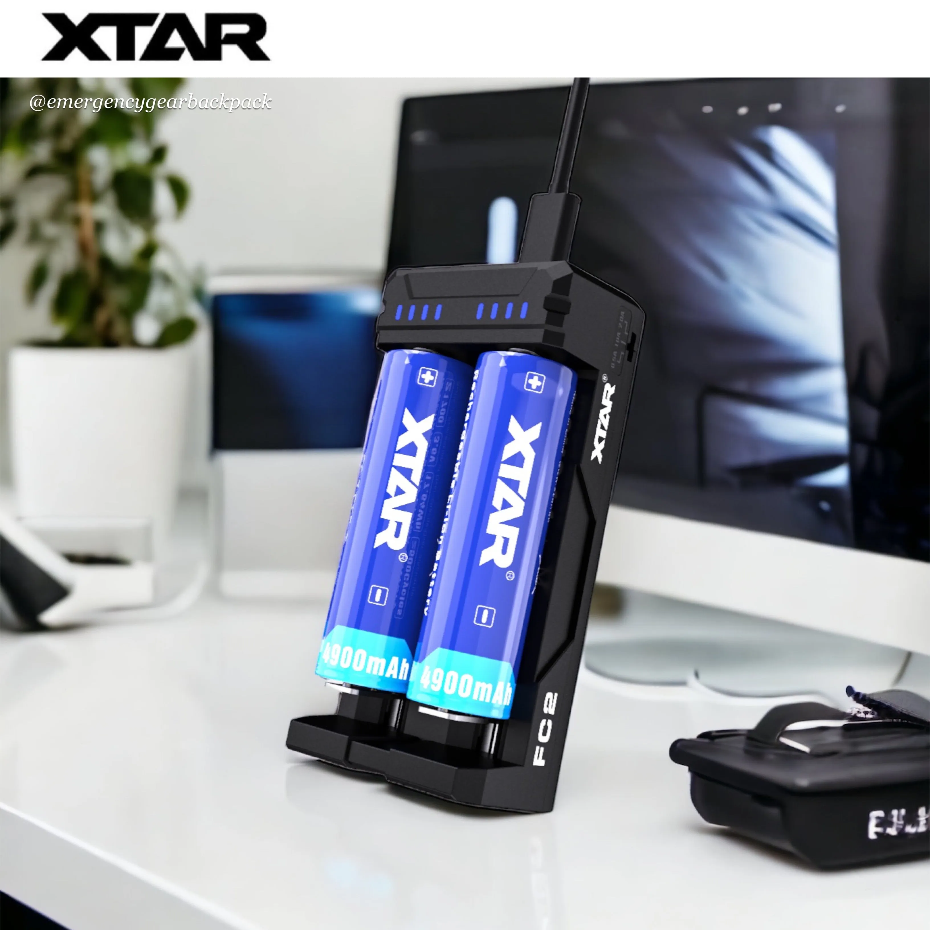 XTAR FC2 Smart Battery Charger