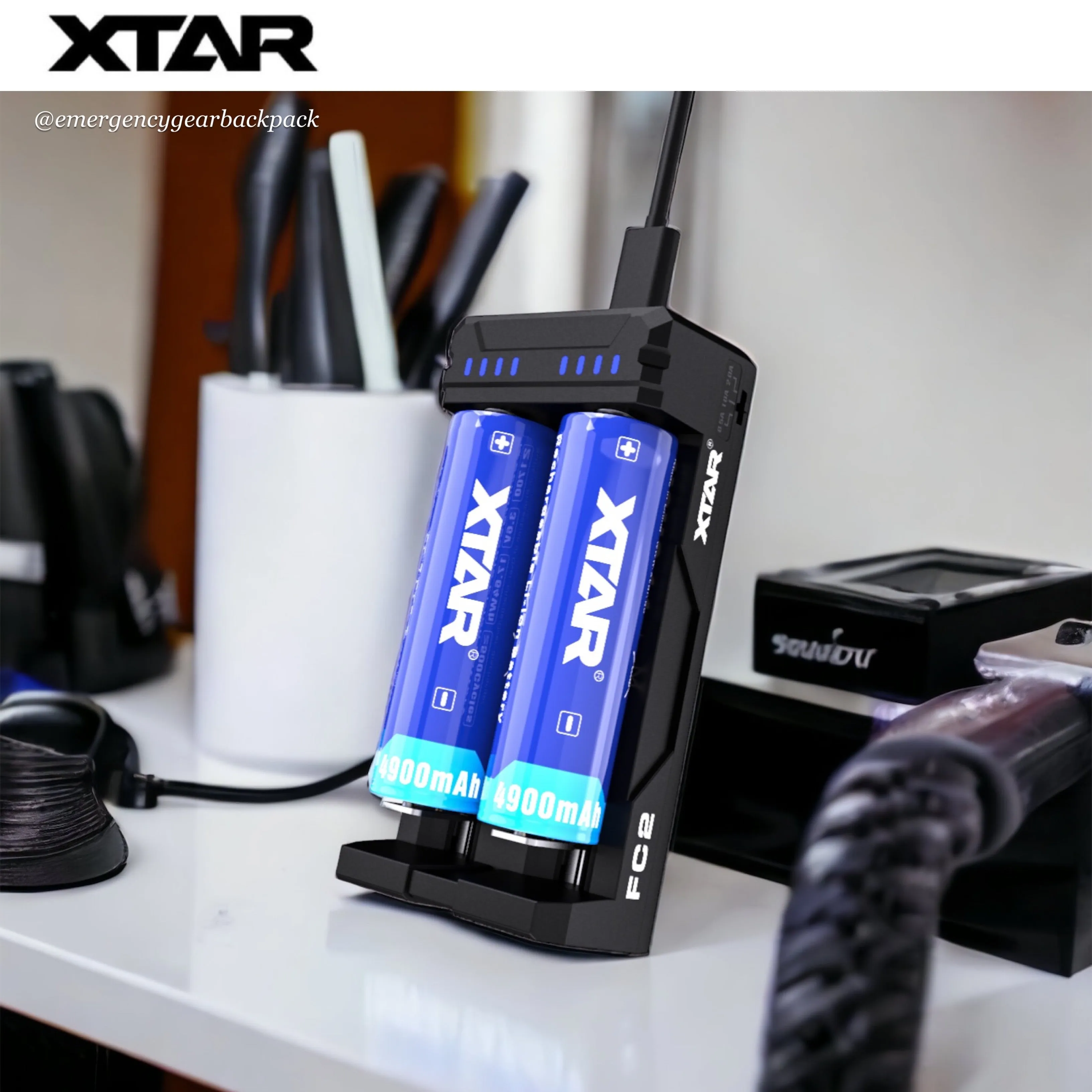 XTAR FC2 Smart Battery Charger