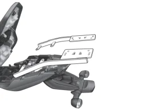 Yamaha Diversion XJ600 N ABS (09-16) SHAD Top Box Fitting Kit