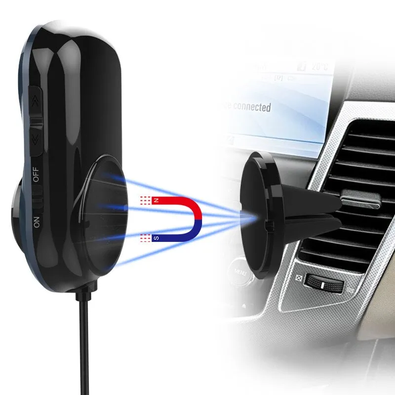 YASOKRO FM Transmitter Modulator BC30 Handsfree Bluetooth Car Kit Support TF Card MP3 Play Car Audio Adapter 3.1A Car Charger